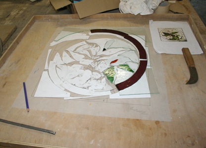 Stage d’initiation au vitrail à l’Atelier Vitraux Imbert